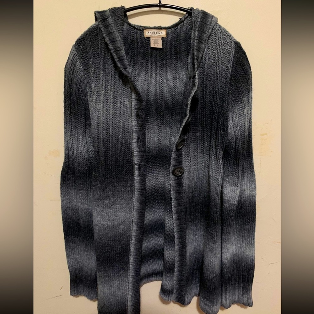 Vintage Arizona sweater cardigan ombre early 2000s